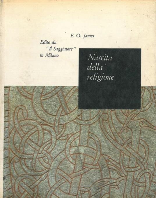 Nascita della religione - Edwin O. James - copertina