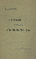 Notions sommaires d'electrotechnique