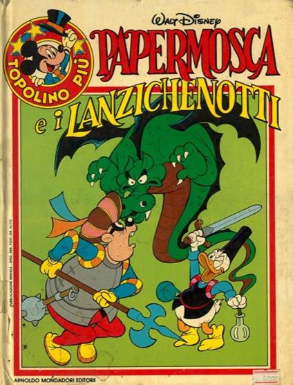 Papermosca e i Lanzichenotti - Walt Disney - copertina