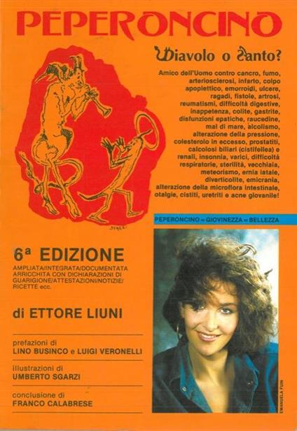 Peperoncino. Diavolo o santo - Ettore Liuni - copertina
