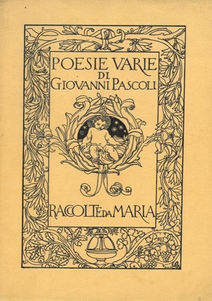 Poesie varie. Raccolte da Maria. Quarta edizione - Giovanni Pascoli - copertina