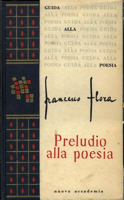 Preludio alla poesia - Francesco Flora - copertina
