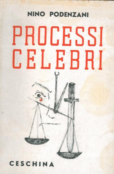 Processi celebri - Nino Podenzani - copertina
