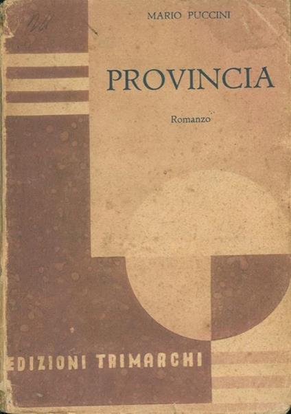 Provincia - Mario Puccini - copertina