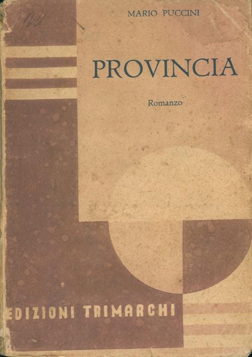Provincia - Mario Puccini - copertina
