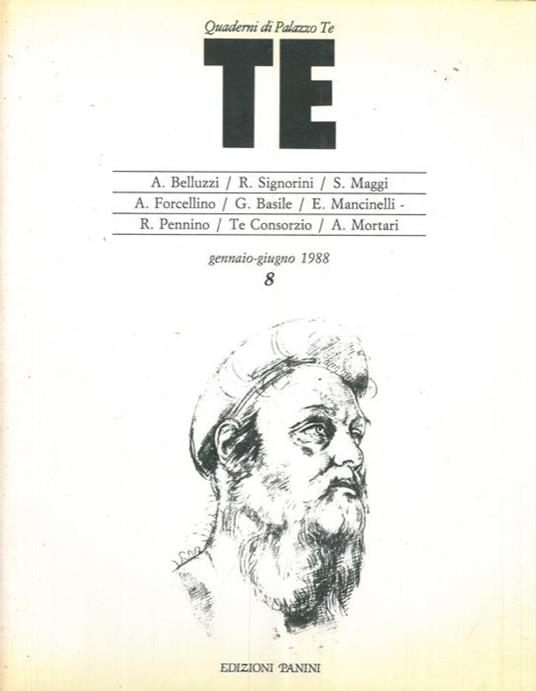 Quaderni di Palazzo Te - copertina