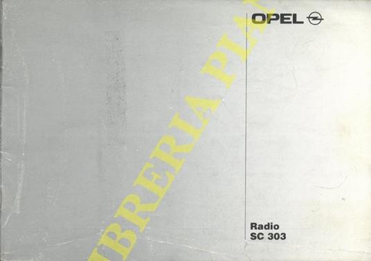 Radio SC 303. CAR 2004 - copertina