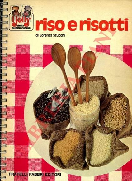 Riso e risotti - Lorenza Stucchi - copertina