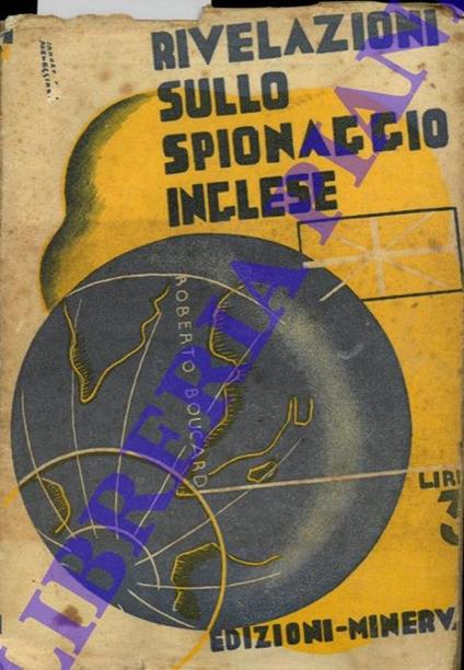 Rivelazioni sullo spionaggio inglese - Roberto Boucard - copertina
