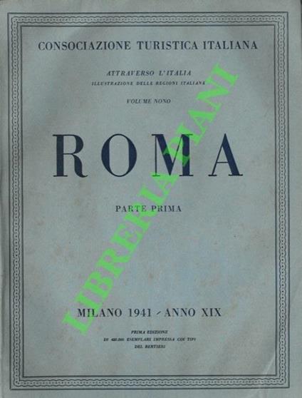 Roma. Parte prima. Parte seconda - copertina