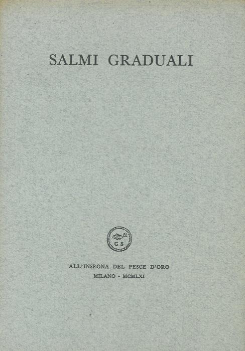 Salmi graduali - copertina
