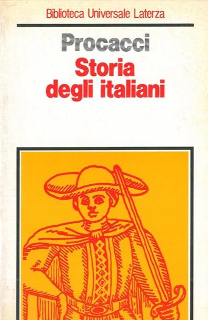 Storia degli italiani - Giuliano Procacci - copertina