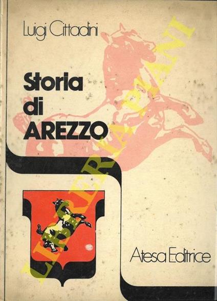 Storia di Arezzo - Luigi Cittadini - copertina