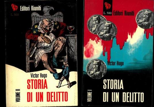 Storia di un delitto - Victor Hugo - copertina