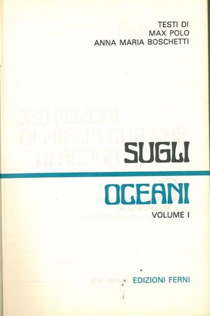 Sugli oceani - Max Polo - copertina