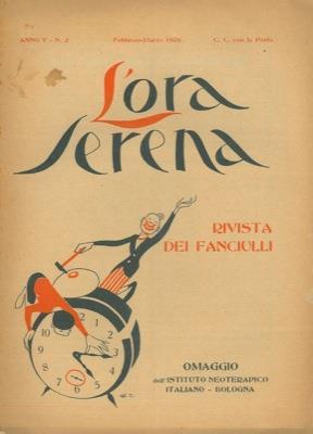 L' ora serena. Rivista dei fanciulli - Alessandro Cervellati - copertina