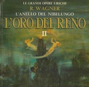 L' oro del Reno - Richard Wagner - copertina