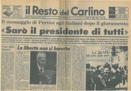 Pertini Presidente della Repubblica - copertina