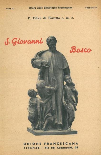 S. Giovanni Bosco - copertina