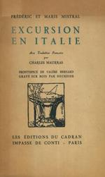 Excursion en Italie avec traduction franaise par Charles Maurras