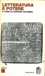 Letteratura e potere