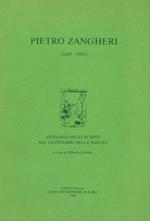 Pietro Zangheri (1889-1983). Antologia degli scritti nel centenario della nascita