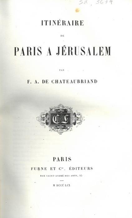 Les martyrs ou le triomphe de la religion chrétienne - François-René de Chateaubriand - copertina