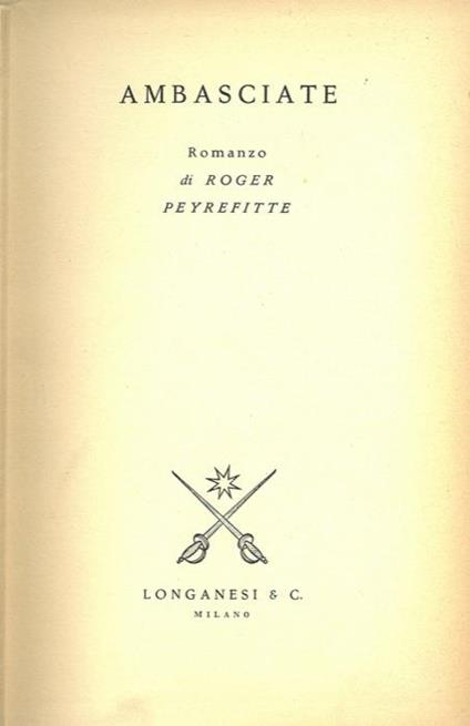 Ambasciate - Roger Peyrefitte - copertina
