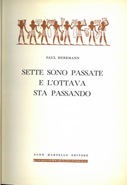 Sette sono passate e l'ottava sta passando - Paul Herrmann - copertina