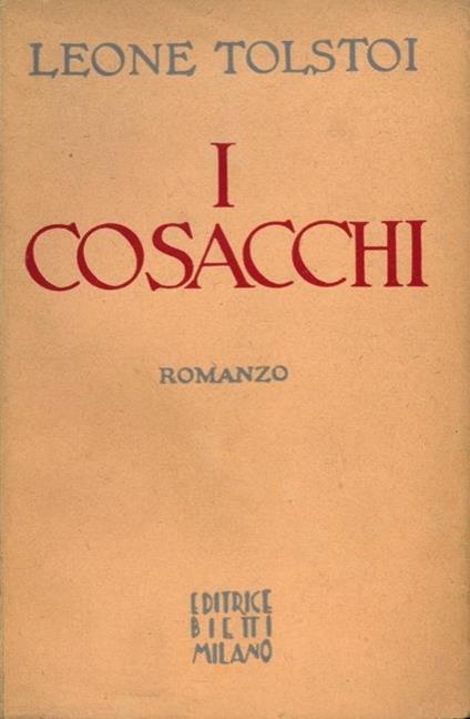 I cosacchi - Lev Tolstoj - copertina