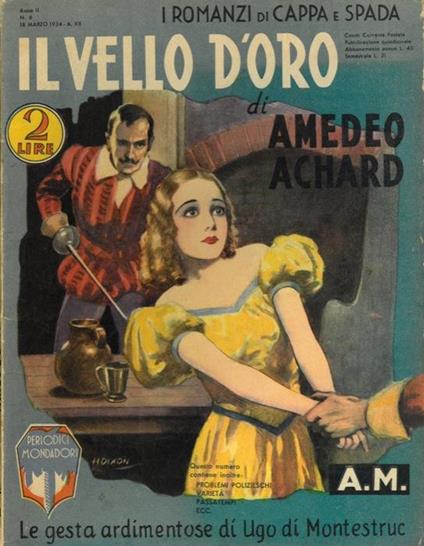 Il vello d'oro - Amédée Achard - copertina