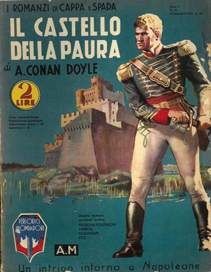 Il castello della paura - Arthur Conan Doyle - copertina