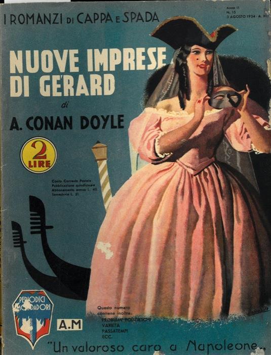 Nuove imprese di Gérard - Arthur Conan Doyle - copertina