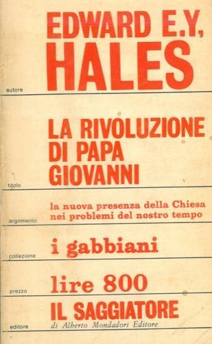 La Rivoluzione di Papa Giovanni - Edward Elton Young Hales - copertina