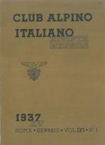 Rivista del Club Alpino Italiano. Pubblicazione mensile