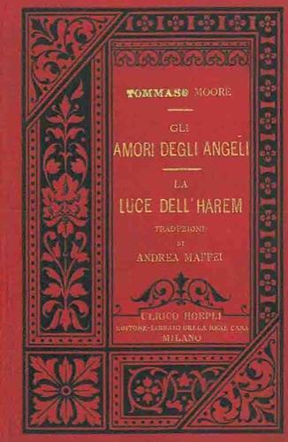 Gli amori degli angeli. La luce dell'harem - Thomas Moore - copertina