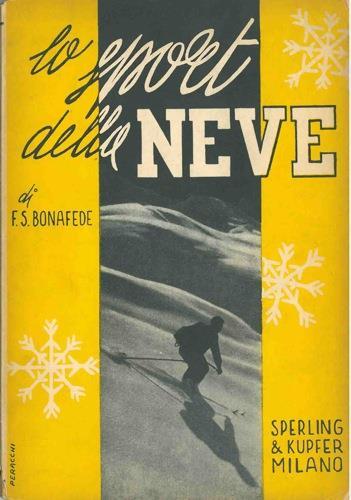 Lo sport della neve - Franco Bonafede - copertina