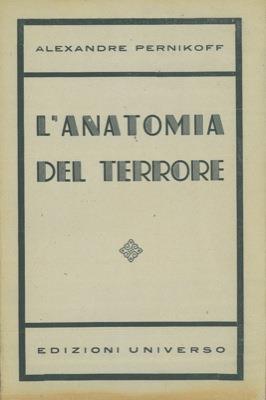 L' anatomia del terrore - copertina