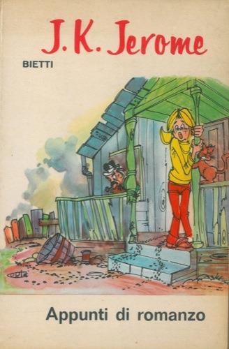 Appunti di romanzo - Jerome K. Jerome - copertina