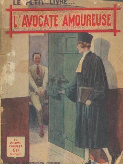 L' avocate amoureuse - copertina