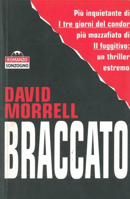 Braccato - David Morrell - copertina