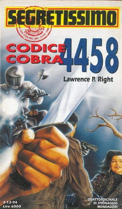 Codice 4458 cobra - copertina
