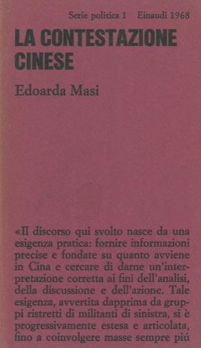 La contestazione cinese - Edoarda Masi - copertina