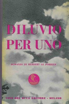 Diluvio per uno - copertina