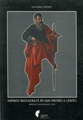 Dipinti restaurati in San Pietro a Cento - Berenice Giovannucci Vigi - copertina