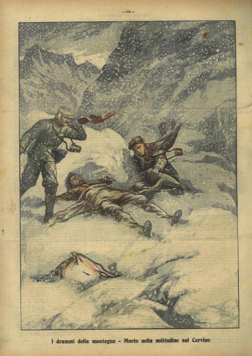I drammi della montagna. Morto nella solitudine sul Cervino - copertina