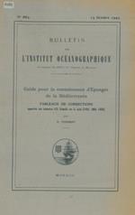 Guide pour la connaissance d'Eponges de la Méditerranée. Tableaux de corrections apportées aux mémoires d'O. Schmidt sur le sujet (1862, 1864, 1868)
