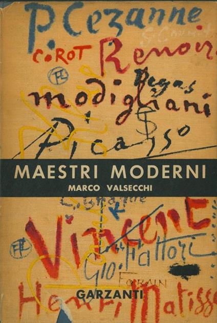 Maestri moderni - Marco Valsecchi - copertina