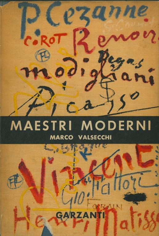 Maestri moderni - Marco Valsecchi - copertina
