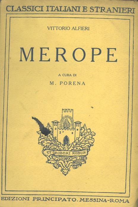 Merope - Vittorio Alfieri - copertina